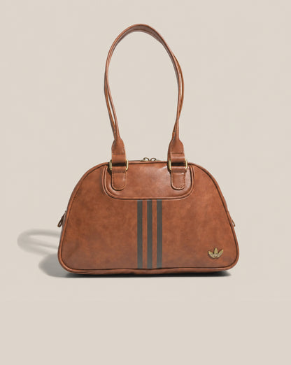 Sac à bandoulière Airliner en similicuir marron – Élégant et pratique