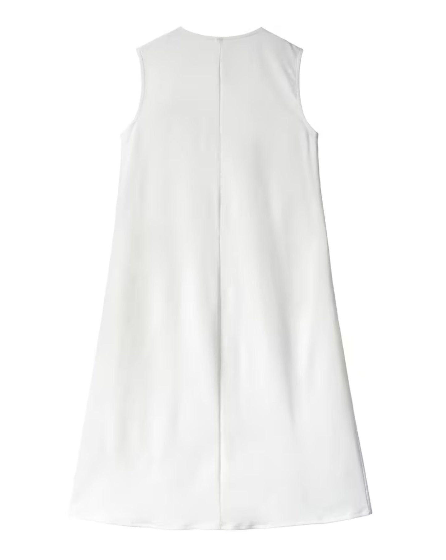 Robe d'Été Sans Manches Brodée – Élégance & Confort